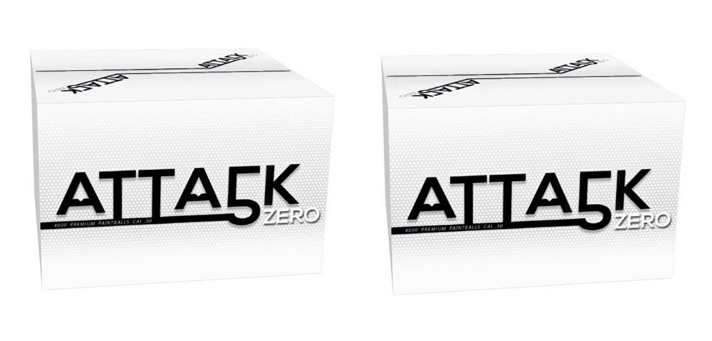 New Legion Attack Zero Paintballs cal.50