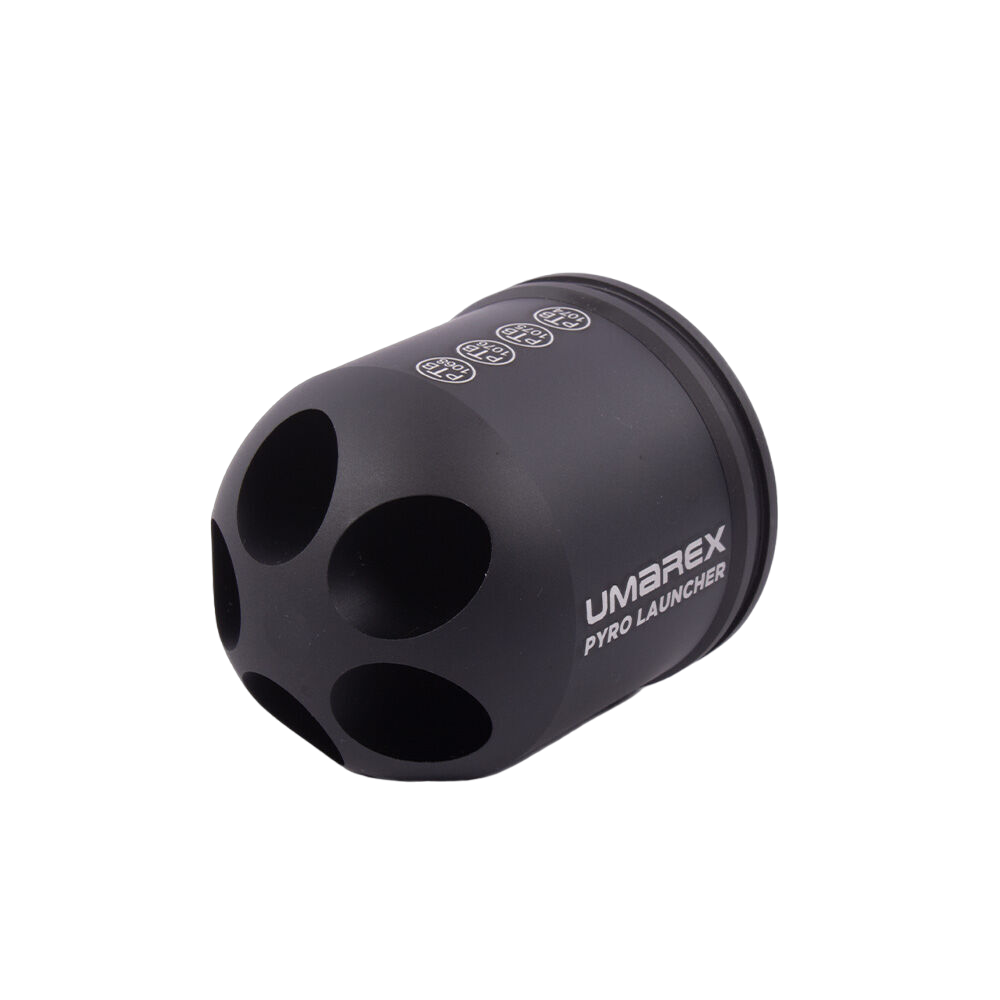 Pyro Launcher inkl. 5 Adapter - schwarz