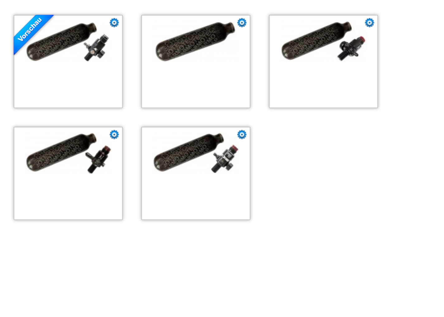 Dye Core HP 0,25l HP System 300 Bar inkl. Regulator
