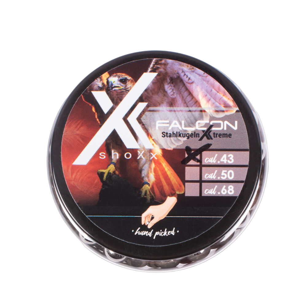 Falcon Xtreme RAM Stahlkugeln - cal.43