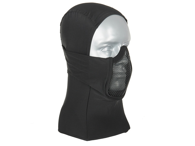 Shadow Fighter Maske - schwarz