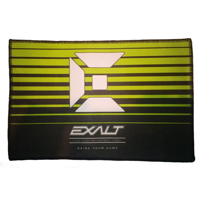 Exalt Microfasertuch - schwarz/lime