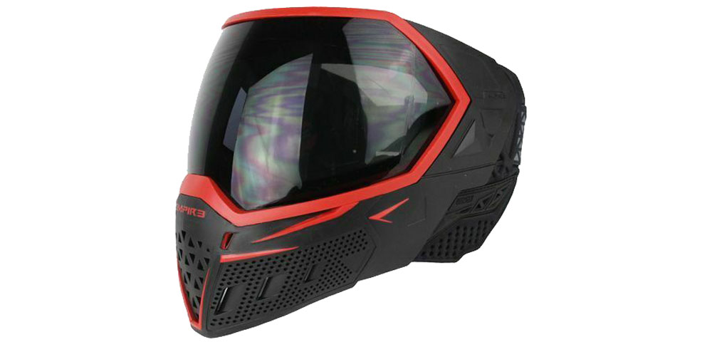 Empire EVS Paintball Maske - Schwarz/Rot