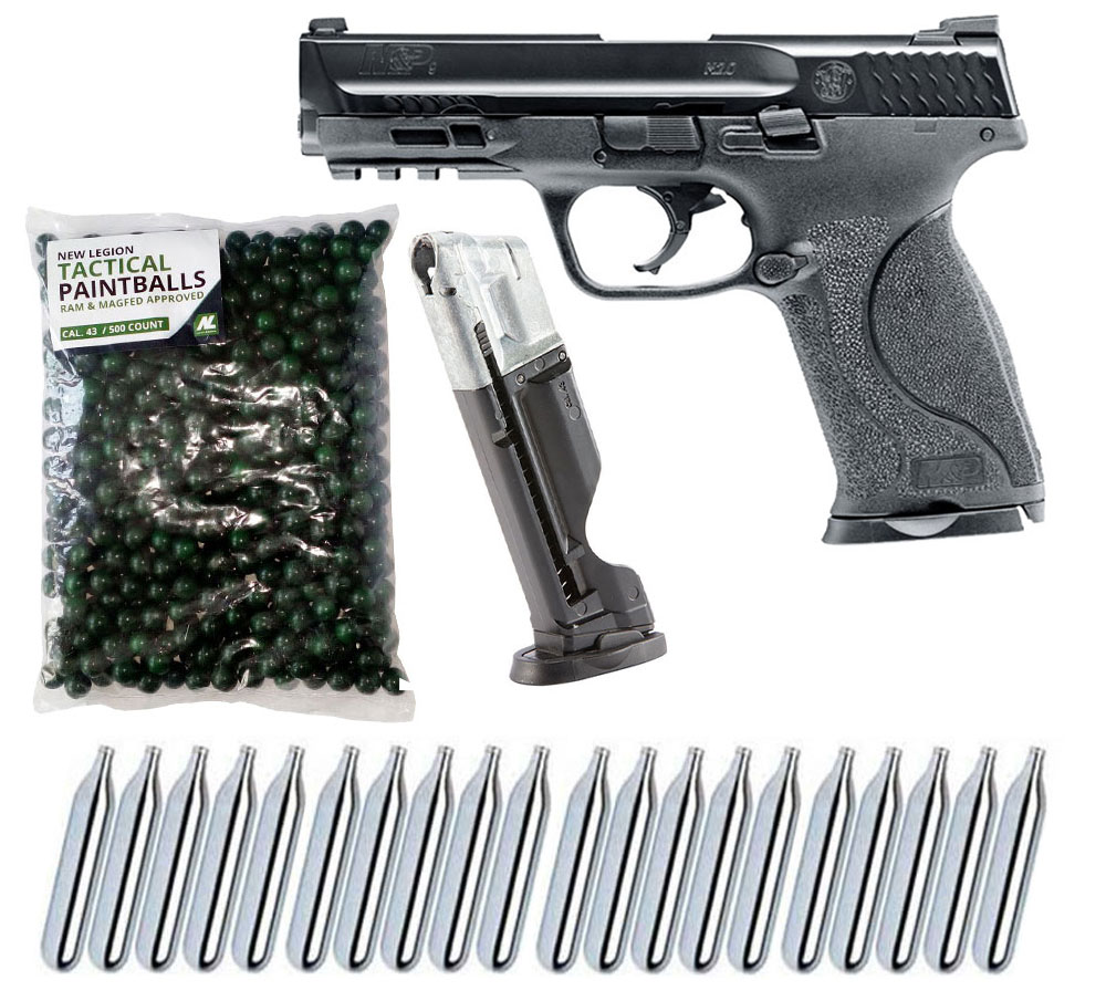 Smith & Wesson M&P9 2.0 .43 T4E CO2 RAM Paintball Pistole