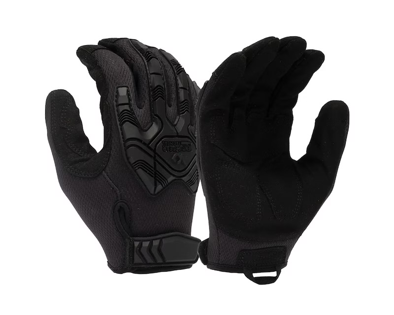Venture Gear Tactical Gloves Hook & Loop Impact Handschuhe Schwarz