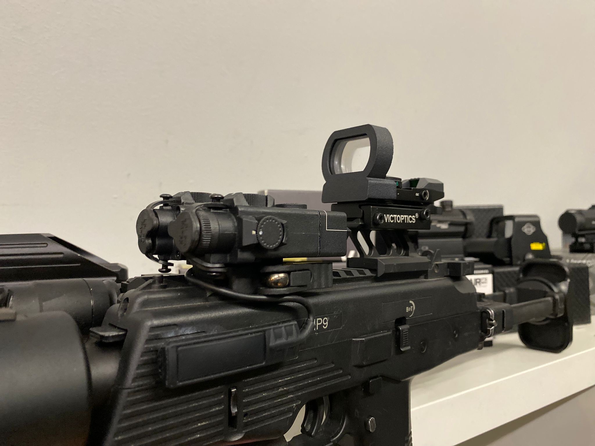 Visier Schutz für Victoptics inkl. Makrolonscheibe
