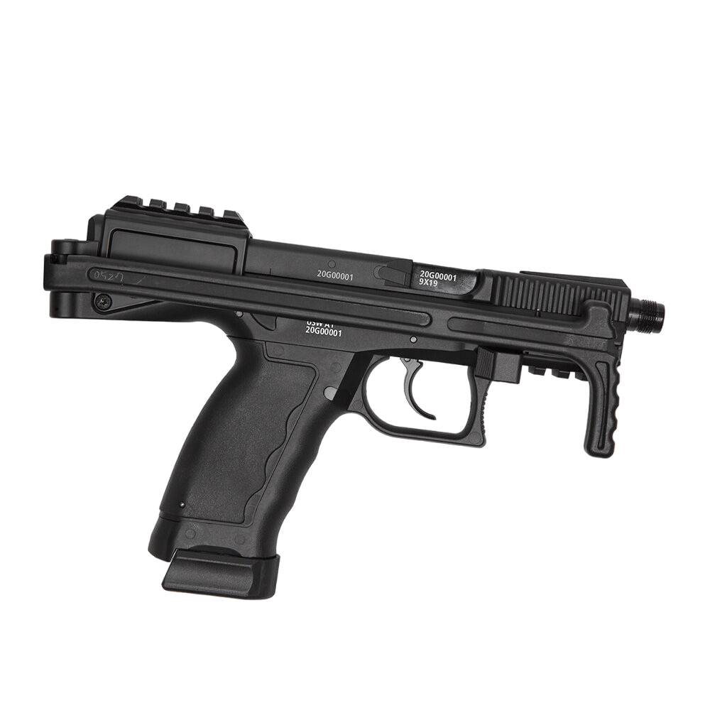 B&T USW A1 Co2 Airsoftpistole mit Klappschaft
