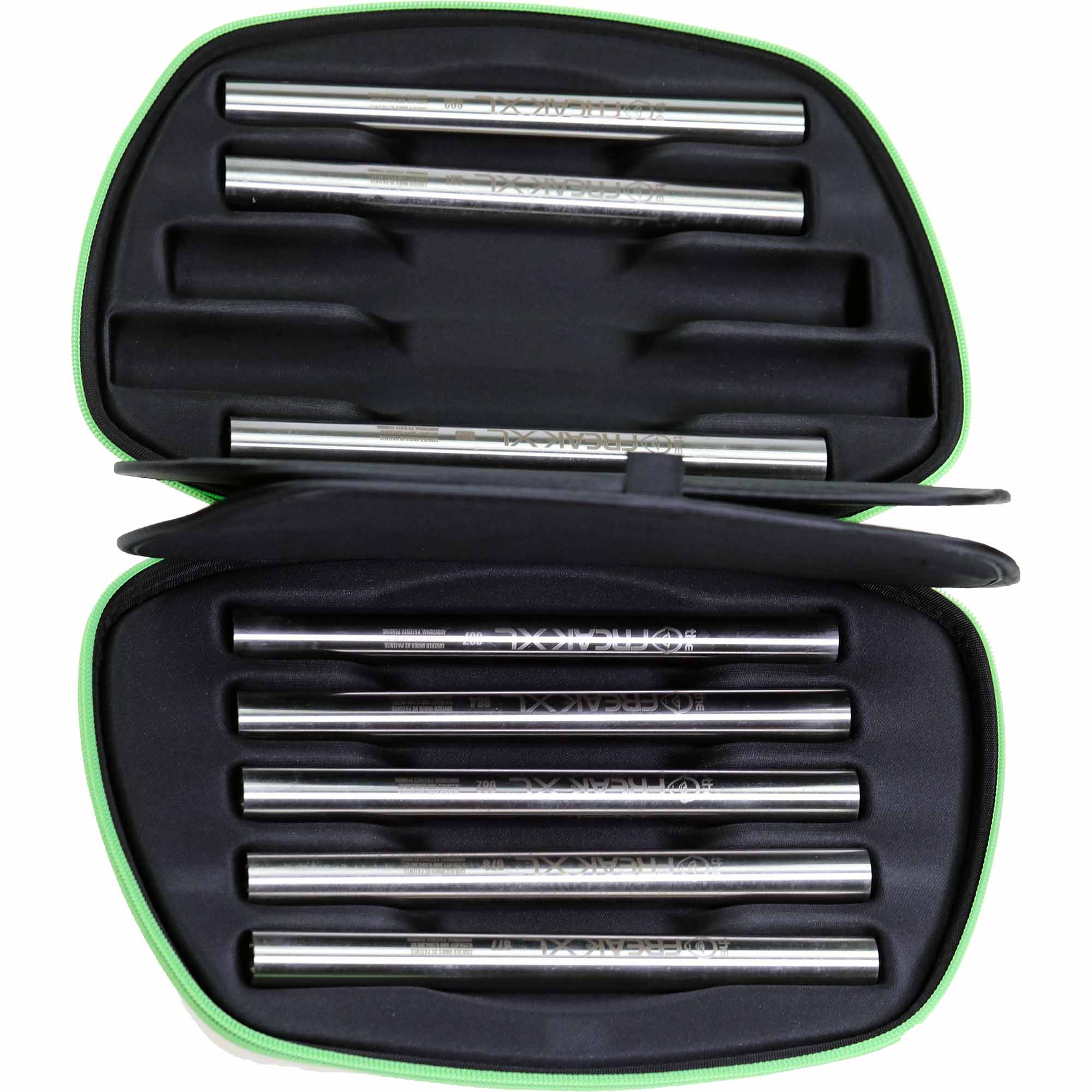 GOG Freak XL Hülsen Set, 8 Edelstahl Hülsen + Koffer