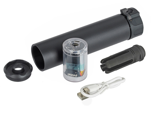 Airsoft Spitfire Tracer 14mm Socom 556 QD Schalldämpfer