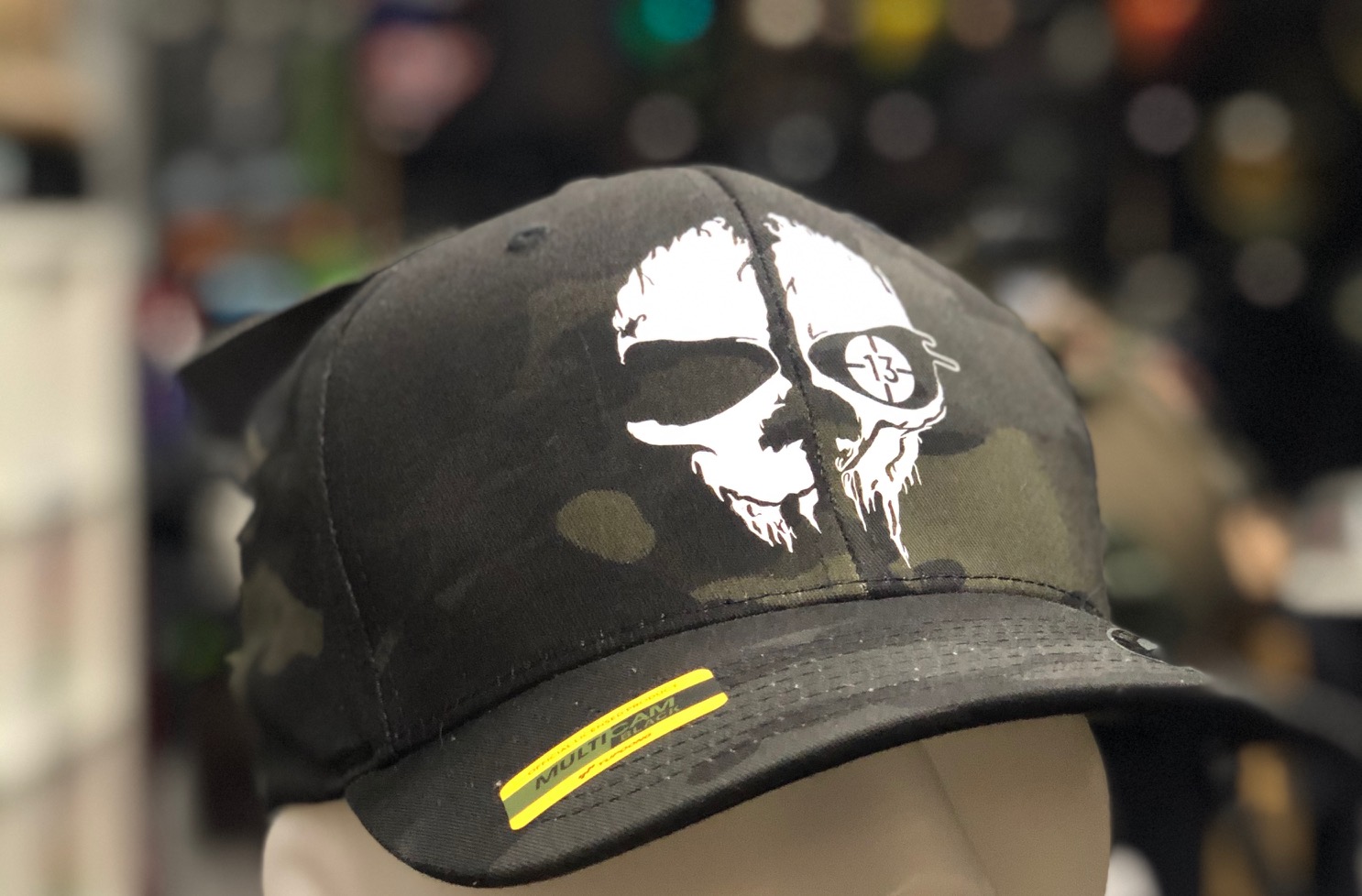 AREA13 Flexcap Black Multicam
