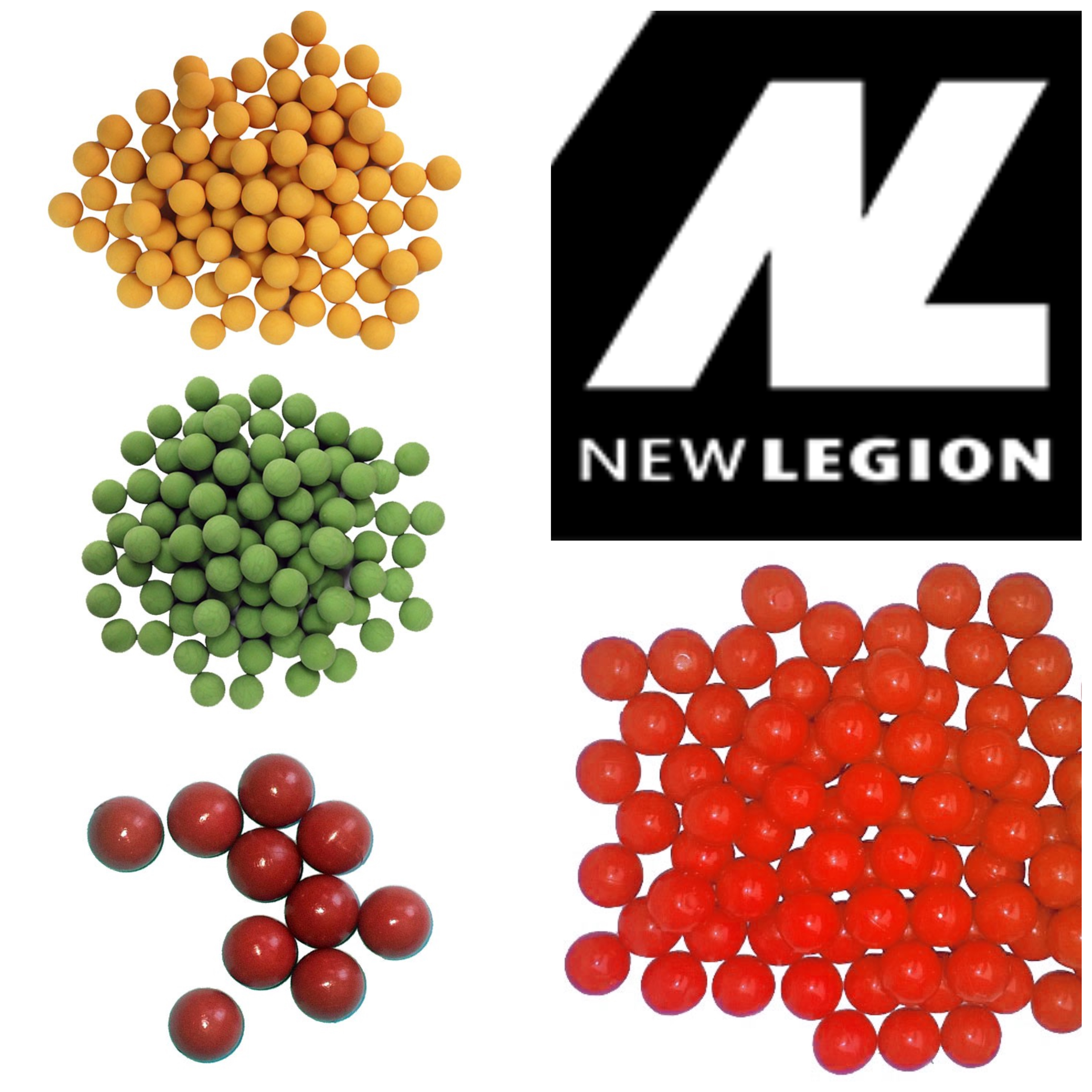 Rubberballs cal.68 Gummibälle