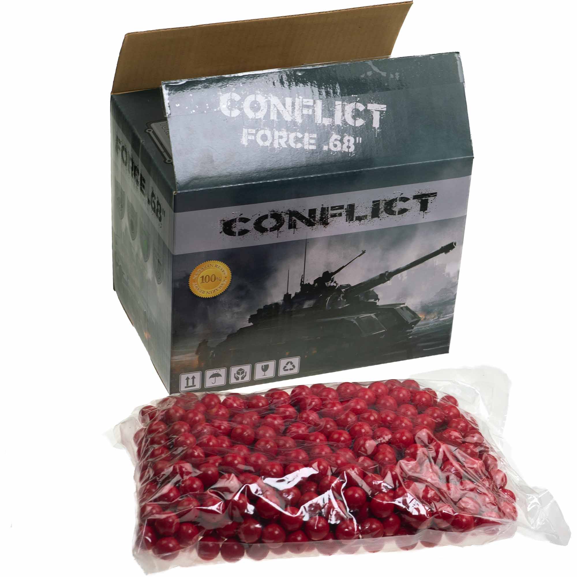 Conflict "Force .68" MagFed Paintballs - 1000 Stück